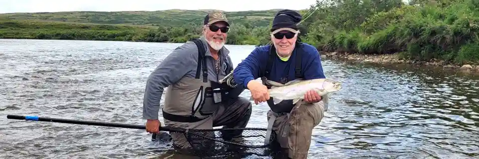Moraine Creek Katmai National Preserve trophy rainbow trout