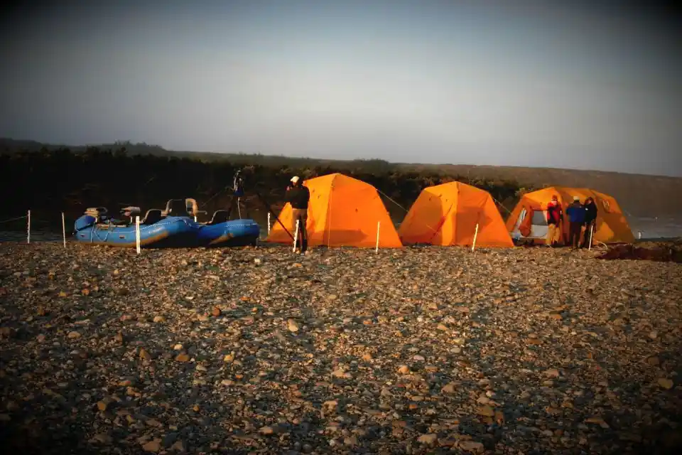 Camp on Moraine Creek